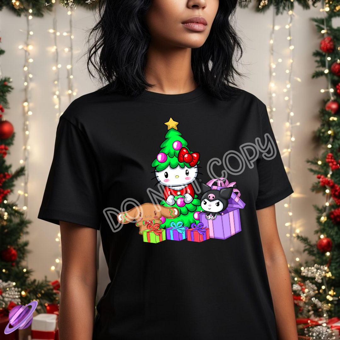 KITTY XMAS - CHRISTMAS RUN TEE