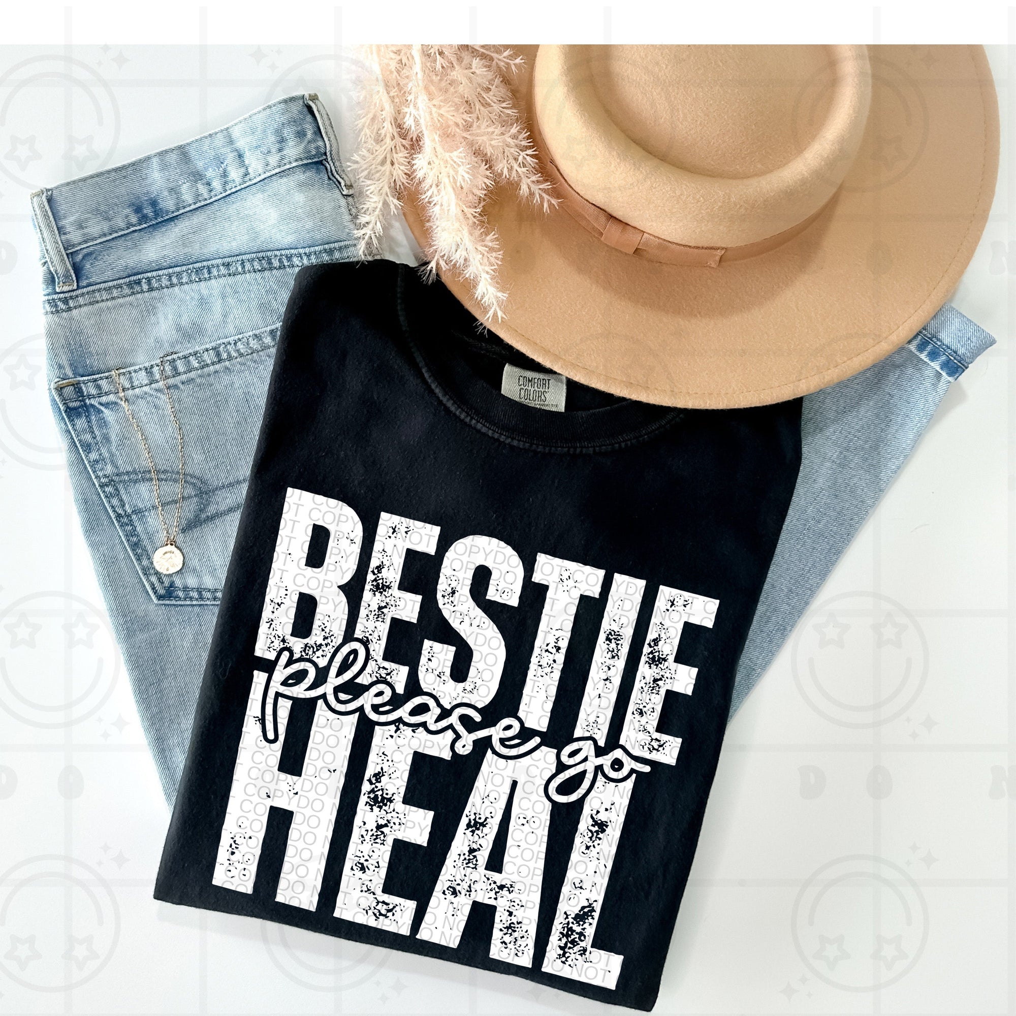 BESTIE GO HEAL TEE