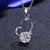 2 Carat Moissanite Heart 925 Sterling Silver Necklace
