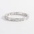 925 Sterling Silver Geometric Shape Zircon Ring